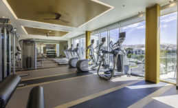 FiT: Tech-Driven Fitness Center with Sweeping Mountain Views